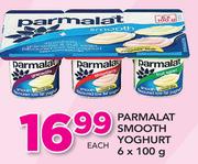 Paramalat Smooth Yoghurt-6x100g