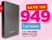 Lenovo 2.5" 1TB Hard Drive UHD F309