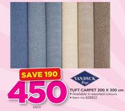 VanDyck Tuft Carpet 200x300Cm-Each