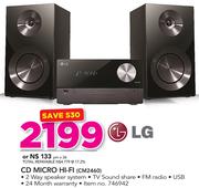 LG CD Micro Hi-Fi CM2460
