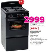 Defy 4 Solid Plate Stove DSS514
