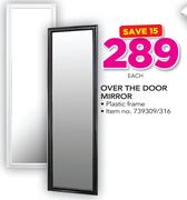 Over The Door Mirror-Each