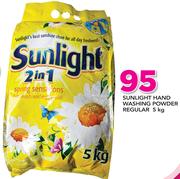 Sunlight Hand Washing Powder Regular-5Kg