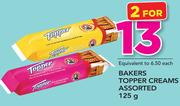 Bakers Topper Creams Assorted-2x125g