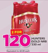 Hunters Gold NRB-2x330ml