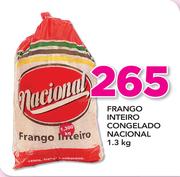 Frango Inteiro Congelado Nacional-1.3Kg