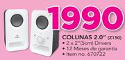 Logitech Colunas 2.0" Z150