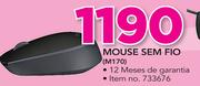 Logitech Mouse Sem fio M170
