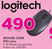Logitech Mouse Com Fio M90