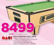 Easi Eight Coin Operated Pool Table
