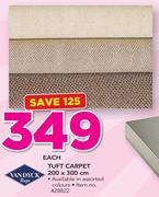 Van Dyck Tuft Carpet-200 x 300cm Each