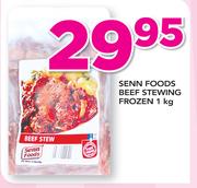 Senn Foods Beef Stewing Frozen-1Kg