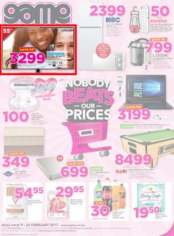 Game Botswana : Nobody Beats Our Prices (9 Feb - 22 Feb 2017), page 1