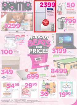 Game Botswana : Nobody Beats Our Prices (9 Feb - 22 Feb 2017), page 1