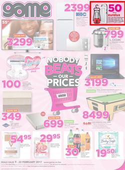 Game Botswana : Nobody Beats Our Prices (9 Feb - 22 Feb 2017), page 1