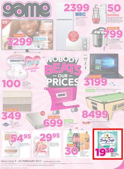 Game Botswana : Nobody Beats Our Prices (9 Feb - 22 Feb 2017), page 1