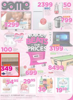 Game Botswana : Nobody Beats Our Prices (9 Feb - 22 Feb 2017), page 1