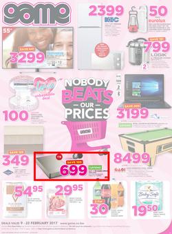 Game Botswana : Nobody Beats Our Prices (9 Feb - 22 Feb 2017), page 1