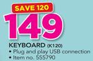 Logitech Keyboard K120