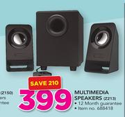 Logitech Multimedia Speakers Z213