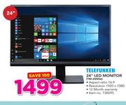 Telefunken 24" LED Monitor TM-24N56