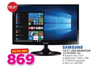 Samsung 18.5 Inch LED Monitor LS19D300NY XA