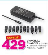 Universal Charger CTD-UN2