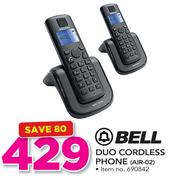 Bell Duo Cordless Phone Air 02