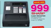 Sharp Cash Register