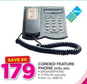 Telkom Corded Feature Phone GTEL 400