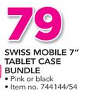 Swiss Mobile 7" Tablet Case Bundle