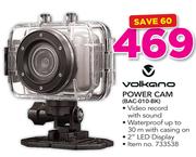 Volkano Power Cam BAC-010-BK