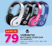 Volkano Rhythem Over Ear VK-20000-WT