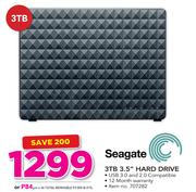 Seagate 3TB 3.5" Hard Drive