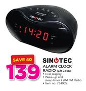 Sinotec Alarm Clock Radio CR-234D