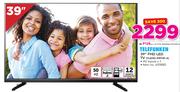 Telefunken 39" FHD LED TV TLEDD-39FHD A