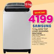 Samsung 13Kg ADW Top Load Washing Machine WA13J5710SG F