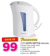 Pineware 1.7Ltr Auto Kettle PAK-834
