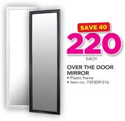 Over The Door Mirror-Each