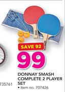 Donnay Smash Complete 2 Player Set