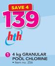 HTH 4Kg Granular Pool Chlorine