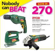 Ryobi 650W Angle Grinder HG-650