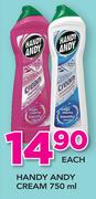Handy Andy Cream-750ml Each