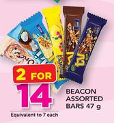 Beacon Assorted Bars-2 x 47g