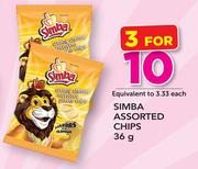 Simba Assorted Chips-3 x 36g