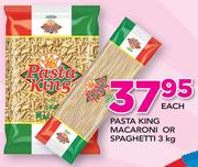 Pasta King Macaroni Or Spaghtetti-3Kg Each