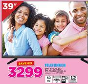 Telefunken 39" FHD LED TV TLEDD-39FHD A