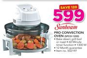 Sunbeam Pro Convection Oven SPCO-1200