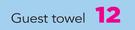 Glodina Guest Towel-Each