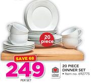 Always Home 20 Piece Dinner Set-Per Set
